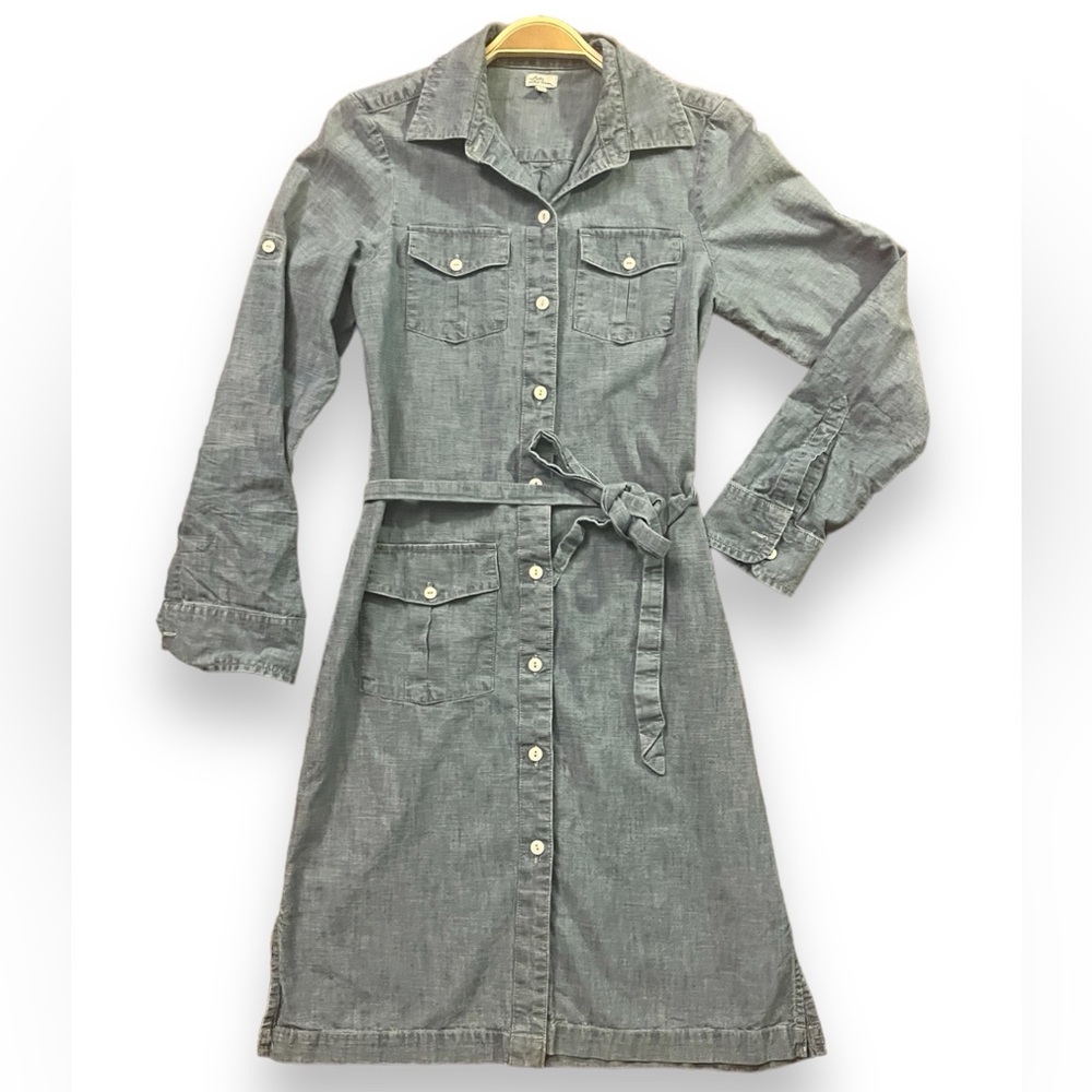 L.L. BEAN Signature Camp Shirt Dress